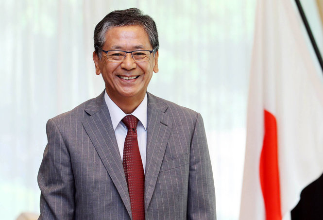 Đại sứ Hiroshi Fukada - Ảnh: Nguyễn Khánh