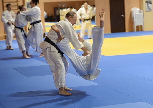 Ông Putin còn là võ sĩ Judo hạng nặng