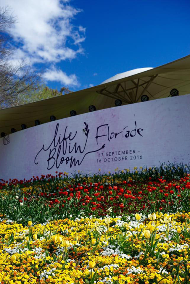 lể hội hoa Floriade at Canberra.