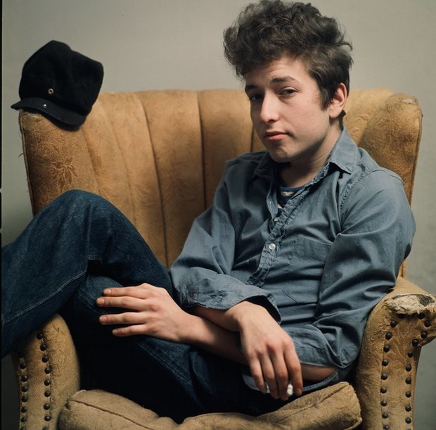 “Lãng tử du ca” Bob Dylan năm 1963 - Ảnh: Getty Images
