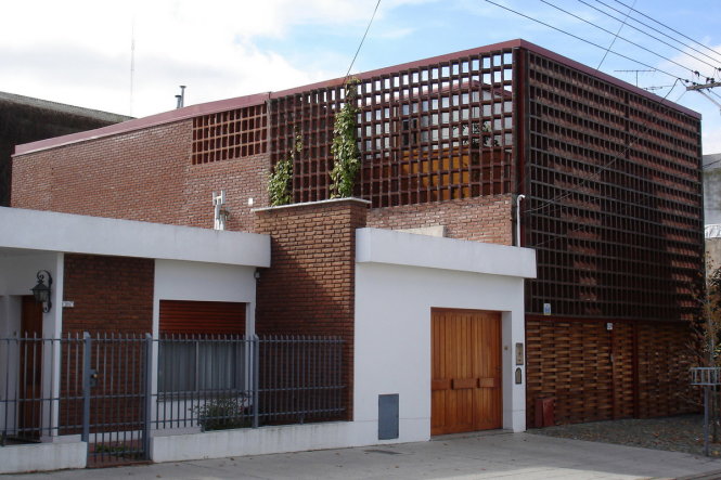 Công trình do kiến trúc sư Francisco Cadau thiết kế tại Argentina - Ảnh: Achdaily