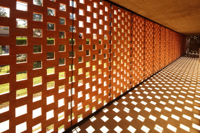 Công trình Experimental Brick Pavilion tại Argentina - Ảnh: Achdaily