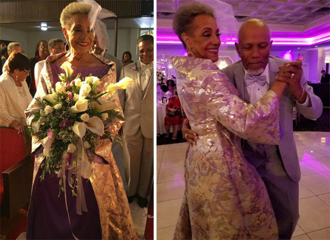 Cô dâu phong cách khiến dân mạng ngưỡng mộ - Ảnh: BOREDPANDA