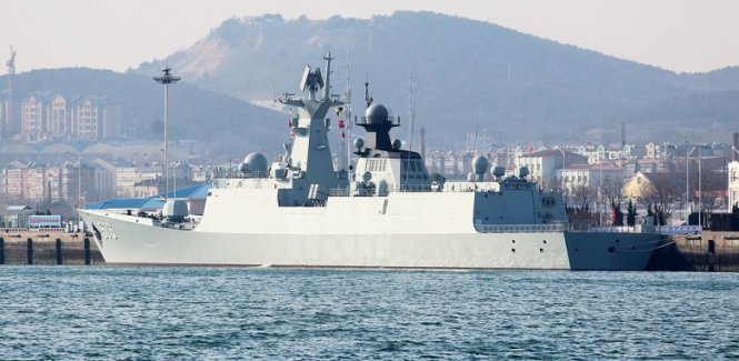 Một chiếc tàu khu trục của Trung Quốc - Ảnh: National Interest