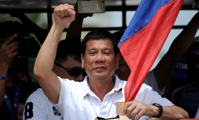 Ông Rodrigo Duterte - Ảnh: AFP