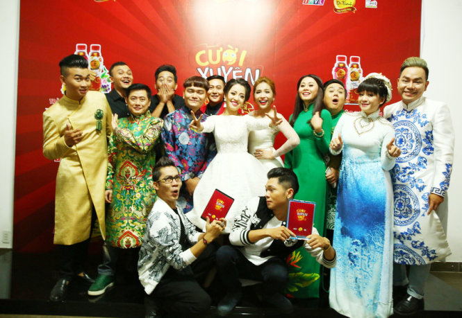 Các nghệ sĩ tham gia Cười xuyên Việt
