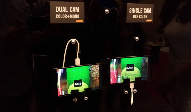Công nghệ camera kép (Dual-Camera) bứt phá so với camera đơn hiện nay trên smartphone, và sẽ là một trong những xu hướng công nghệ di động 2017 - Ảnh: T.Trực