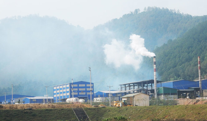 Khu liên hợp xử lý chất thải rắn Nghi Yên, huyện Nghi Lộc (Nghệ An) - Ảnh: DOÃN HÒA