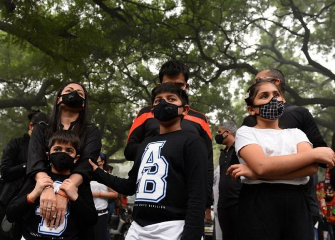 Với người dân ở Delhi, không khí sạch là thứ họ cần nhất lúc này - Ảnh: GETTY