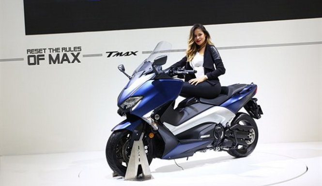 Mẫu tay ga cao cấp Yamaha TMAX 2017 - Ảnh: moto.it