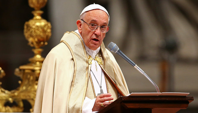 Giáo hoàng Francis - Ảnh: Reuters