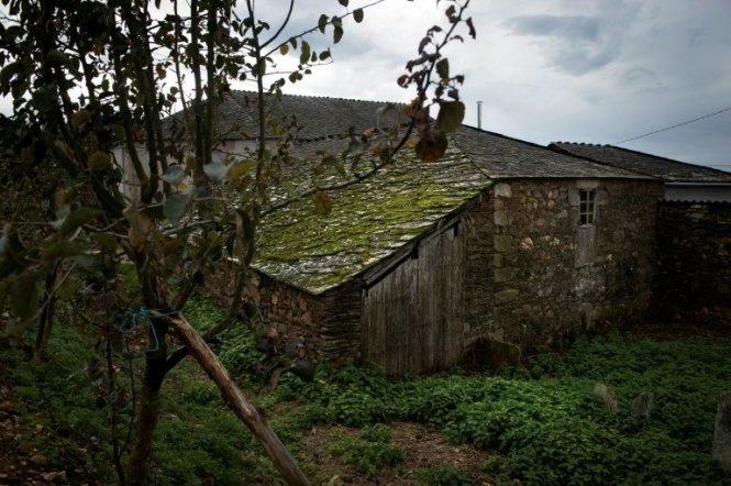 Ngôi nhà trước đây của cha cố lãnh tụ Fidel Castro tại Lancara, Tây Ban Nha -  Ảnh: AFP