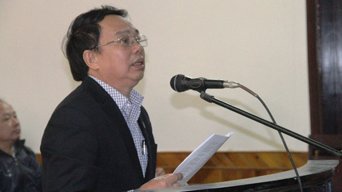 Bị cáo Nguyễn Văn Bổng - nguyên chủ tịch huyện Kỳ Anh lĩnh 12 năm tù