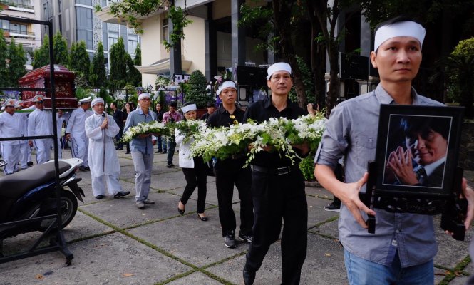 Vĩnh biệt NSƯT Quang Lý - Ảnh: THUẬN THẮNG