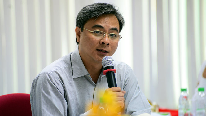 Bác sĩ CK2 Trương Quang Anh Vũ - Trưởng phòng Kế hoạch tổng hợp Bệnh viện Thống Nhất TP.HCM - Ảnh: DUYÊN PHAN