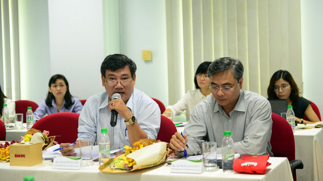 Bác sĩ CK2 Nguyễn Hữu Long - Phó trưởng phòng Kế hoạch tổng hợp bệnh viện Chợ Rẫy (TP.HCM) - Ảnh: DUYÊN PHAN