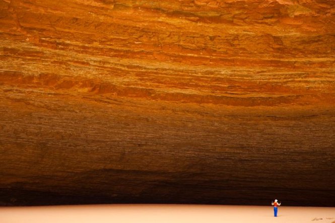 Redwall Cavern, một trong những địa điểm mang tính biểu tượng nhất của hẻm núi Grand Canyon ở Arizon, Mỹ - Ảnh: RALPH LEE HOPKINS, NATIONAL GEOGRAPHIC CREATIVE