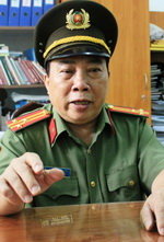 Thượng tá Nguyễn Hữu Diên - Ảnh: S.Bình