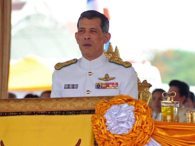 Nhà vua Thái Lan Maha Vajiralongkorn - Ảnh: AFP