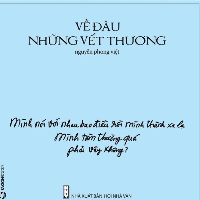 Tập thơ mới của Phong Việt - Ảnh: FB tác giả