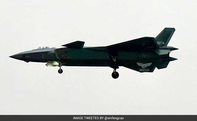 J-20 được Trung Quốc giới thiệu công khai hồi tháng 11-2016 - Ảnh: NDTV