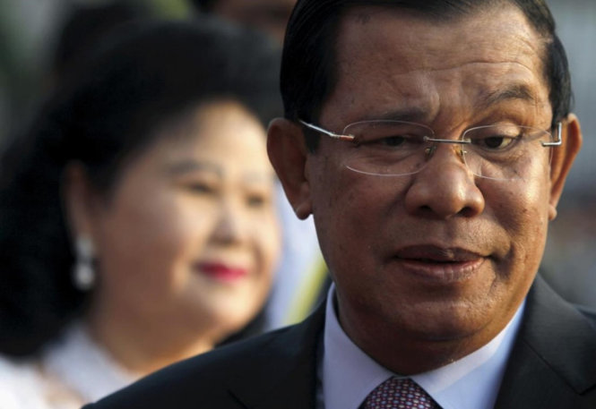 Thủ tướng Hun Sen - Ảnh: Reuters