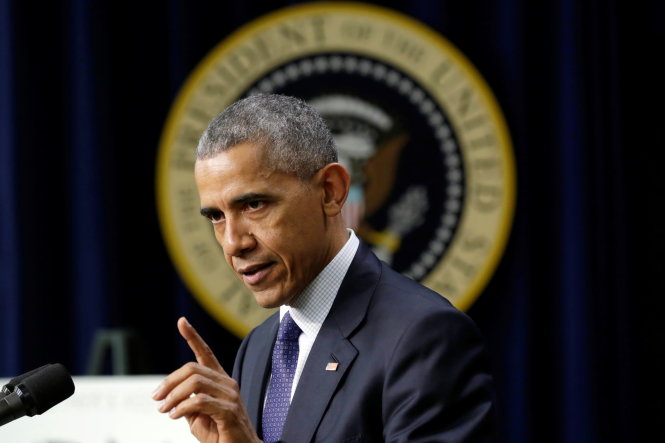 Tổng thống Mỹ Barack Obama - Ảnh: Reuters