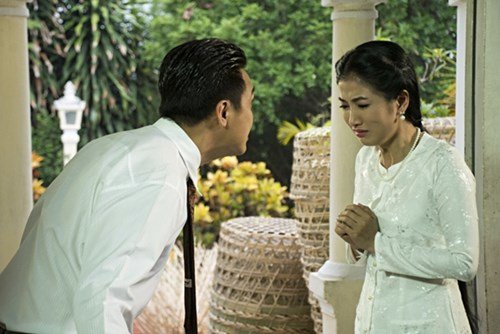 Diễn viên Quỳnh Lam trong phim Hai người vợ