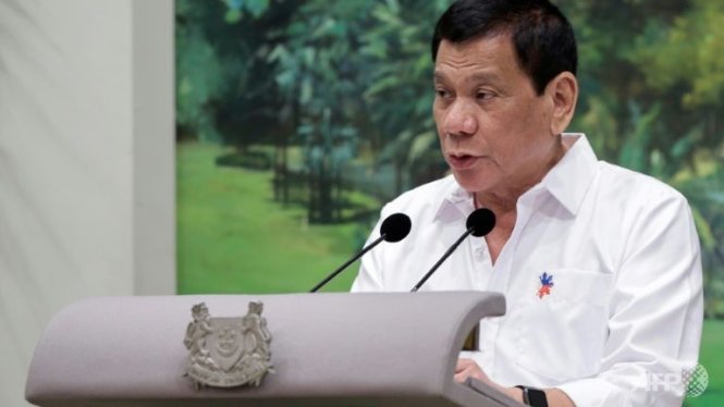 Tổng thống Philippines Rodrigo Duterte - Ảnh: AFP