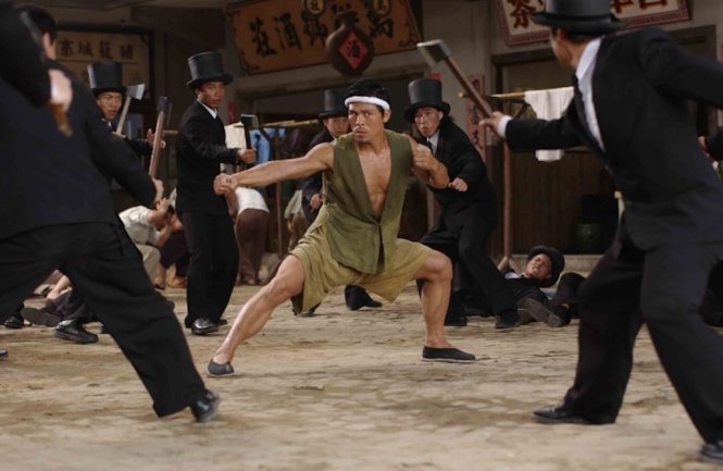 Thích Ngạn Năng trong phim Kung fu - Ảnh: Ifleng