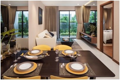 Các căn hộ HaDo Centeosa Garden được thiết kế thông minh với nhiều mặt thoáng, tiếp xúc với nắng và gió tự nhiên và bàn giao thiết bị hoàn thiện cao cấp hàng đầu thế giới