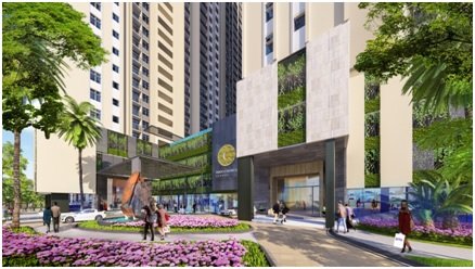 Vườn đô thị HaDo Centrosa Garden giữa lòng trung tâm TPHCM có đến 60% diện tích đất là tiện ích công cộng và 21 khu vườn xanh