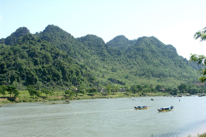 Một vùng bờ bắc sông Son trong quy hoạch đô thị du lịch Phong Nha