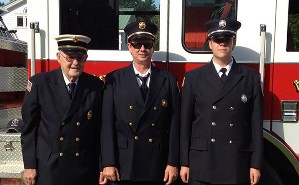 Ba thế hệ lính cứu hỏa