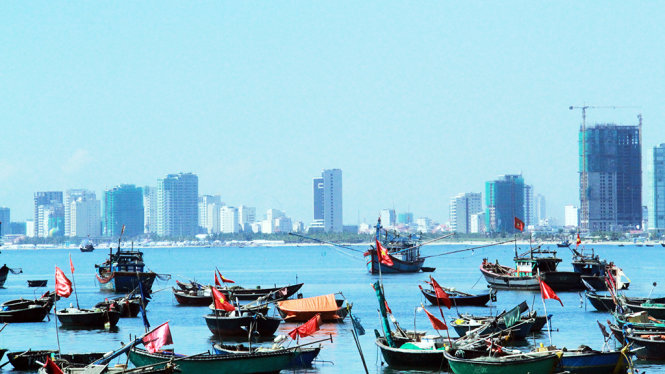 Một mặt đô thị Đà Nẵng sau 20 năm trở thành TP trực thuộc trung ương - Ảnh: Hữu Khá