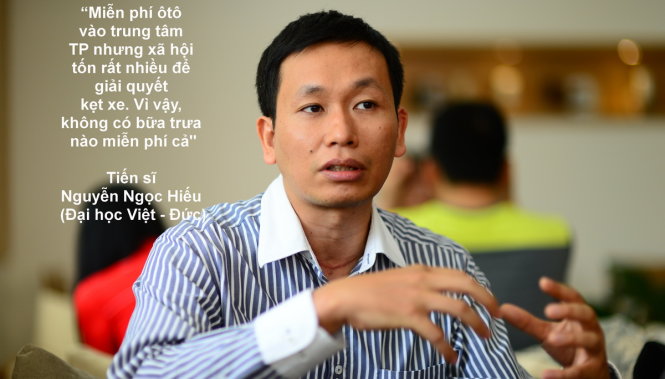 Tiến sĩ Nguyễn Ngọc Hiếu (Đại học Việt - Đức) - Ảnh: Quang Định