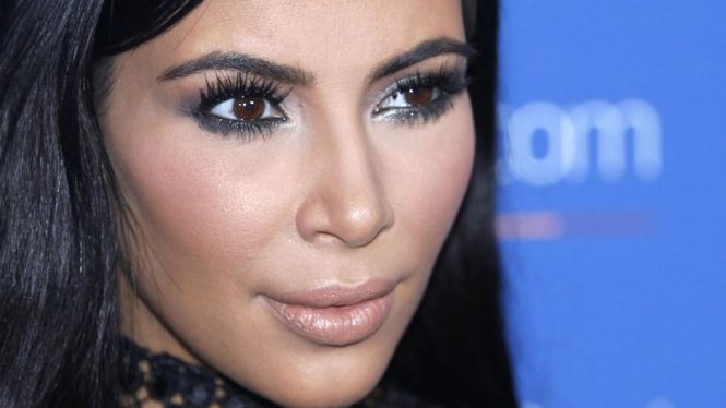 Ngôi sao truyền hình thực tế người Mỹ Kim Kardashian - Ảnh: AFP