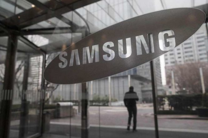Tập đoàn Samsung bị cáo buộc có dính líu vụ bê bối liên quan đến bạn thân Tổng thống Park Geun Hye - Ảnh: EPA