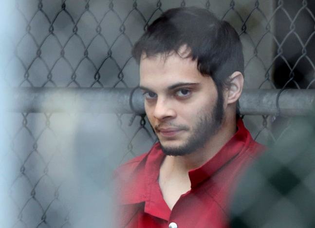Esteban Santiago bị giam giữ tại nhà tù hạt Broward, Florida - Ảnh: Reuters