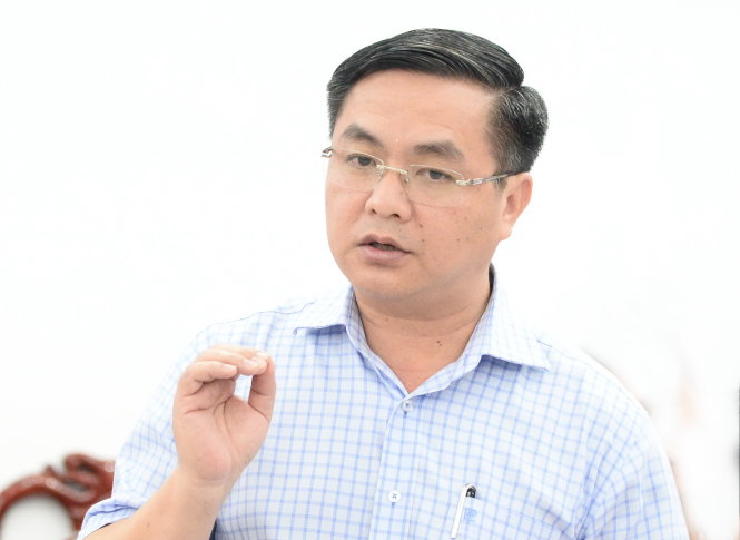 Ông Trần Trọng Tuấn (giám đốc Sở Xây dựng TP.HCM) - Ảnh: Tự Trung
