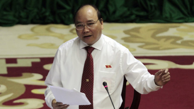 Thủ tướng Nguyễn Xuân Phúc - Ảnh: VIỆT DŨNG