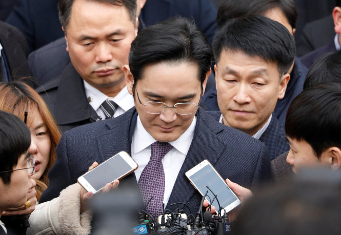 Ông Lee Yae Jong xuất hiện ở toà án Seoul ngày 18-1 - Ảnh: Reuters