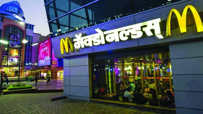 Một cửa hàng McDonald's tại Ấn Độ -Ảnh tư liệu