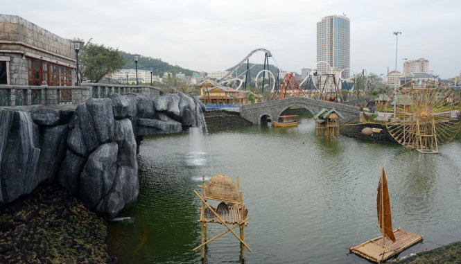 Sun Group đã khai trương công viên chủ đề Dragon Park thuộc quần thể Sun World Ha Long Park tại TP Hạ Long (Quảng Ninh) - Ảnh Thái Nga