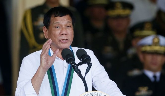 Tổng thống Philippines Rodrigo Duterte từng muốn huỷ EDCA với Mỹ - Ảnh: Washington Times