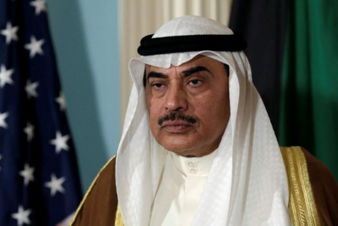 Ngoại trưởng Kuwait, ông Sabah Al Khalid Al Sabah - Ảnh: Reuters