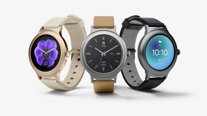 Đồng hồ thông minh (smartwatch) LG Watch Sport và LG Watch Style dùng Android Wear 2.0 - Ảnh: LG