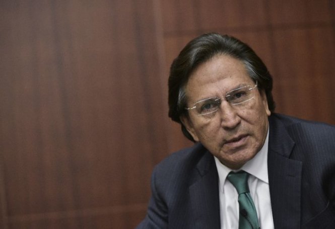 Cựu tổng thống Peru, ông Alejandro Toledo, bị cáo buộc đã nhận hối lộ 20 triệu USD và hiện đang bị chính quyền Peru truy nã quốc tế - Ảnh: AFP