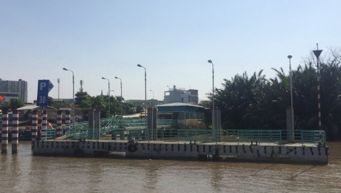 Bến thủy nội địa Phú Xuân (huyện Nhà Bè) - Ảnh: Cảng vụ đường thủy nội địa TP