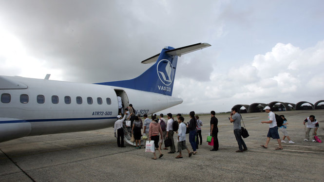 Hiện nay VASCO đang khai thác đường bay TP Hồ Chí Minh - Côn Đảo bằng máy bay ATR 72